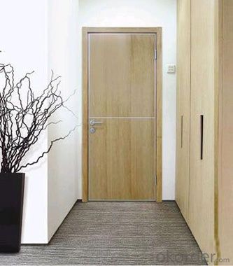 High-quality pvc coated mdf wooden interior door