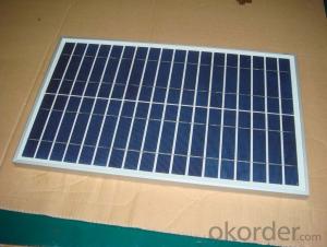 Monocrystalline Silicon Solar Panel 200W Round