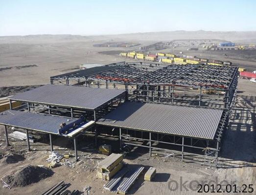 HEAVY STEEL STRUCTURE PROJECT AND BUILDING---PYCG--018