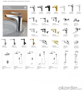 Faucet  Single handle brass tap for  hot&cold water bathroom