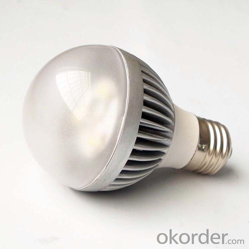 7W Aluminum  Plastic bulb, A60 E27 led bulbs , 230 beam angle aluminum bulb System 1