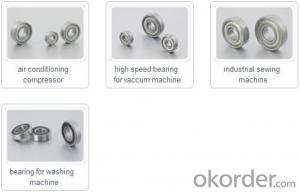 Bearings for Household Appliance household bearings 6000 series Automobile bearing