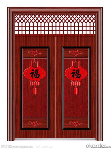 2012 HOT Good Quality Security Steel Door System 1