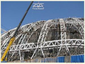 HEAVY STEEL STRUCTURE BUILDING AND PROJECT --HC- 007 System 1