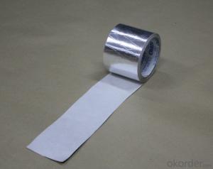 aluminum foil tapes without liner HVAC system flexible ducts FSK reinforced tape System 1