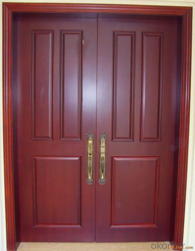 Hot sell Cold-rolled Steel security exterior door CS-009 System 1