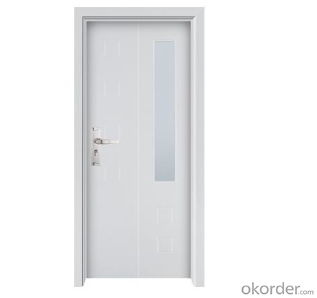 Fire Proof Steel Door with push bar CS-P668 System 1