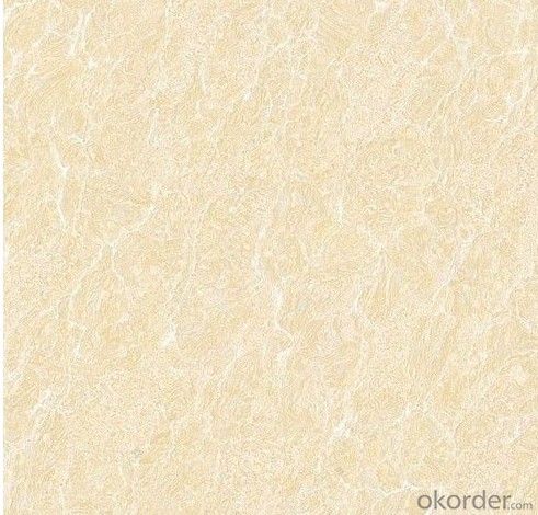 Polished Porcelain Tile The Soluble Tile Yellow Color CMAX 0369