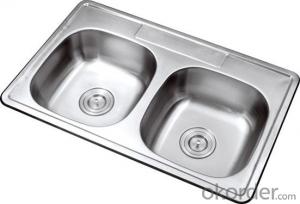 800x500mm Size 201 SS South American Sink Design