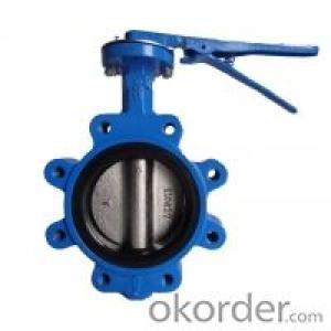 Ductile Iron flanged  Butterfly valve DN450