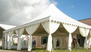 Free design promotional outdoor trade show and event tents System 1