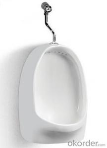 Integrated Automatic flushing Valve Ceramic Men Wall-hung Sensor Urinal