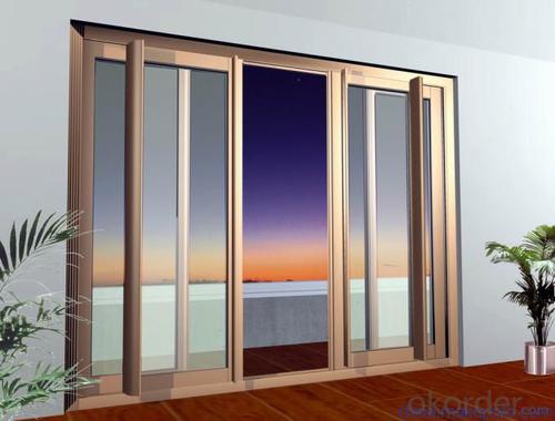 Aluminium Sliding Door with Double Toughened Glass System 1