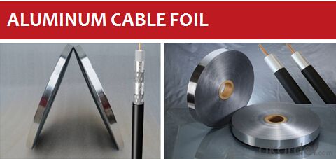 Shielding Mylar ALUMINUM Cable Foil for Coaxial Cable