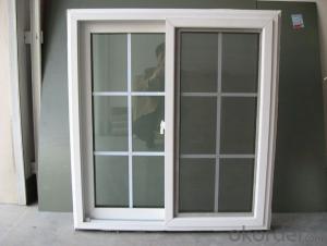 aluminum framed double glazed sliding window