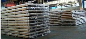 FACTORY PRICE STAINLESS STEEL PLATE/SHEET PVC ON SIDE