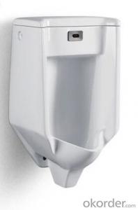 Integrated Automatic flushing Valve Ceramic Men Wall-hung Sensor Urinal-2009