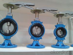 Ductile Iron Butterfly Valve On Top Sale