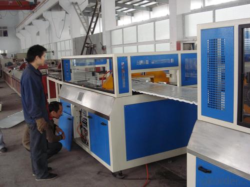 PVC skinning foam board shuttering plywood extrusion line System 1