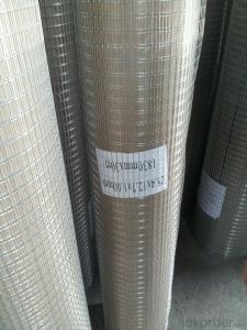 Galvanized And Pvc Coated Welded Wire Mesh