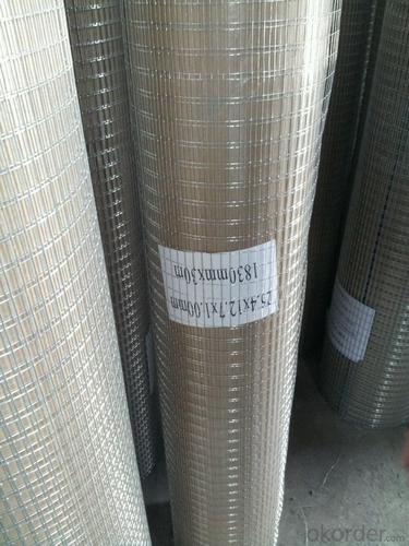 Galvanized And Pvc Coated Welded Wire Mesh System 1