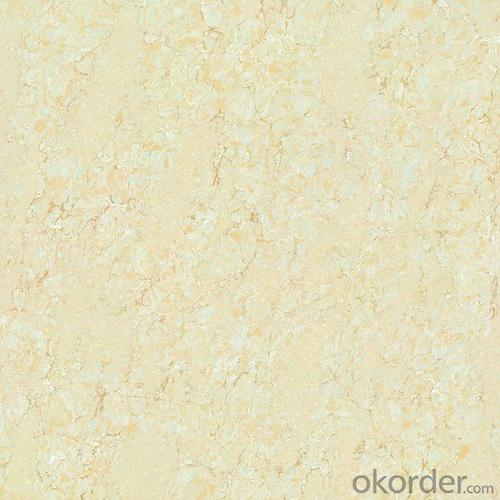 Polished Porcelain Tile Double Loading Platinum Serie Dark Beige Color 6802 System 1