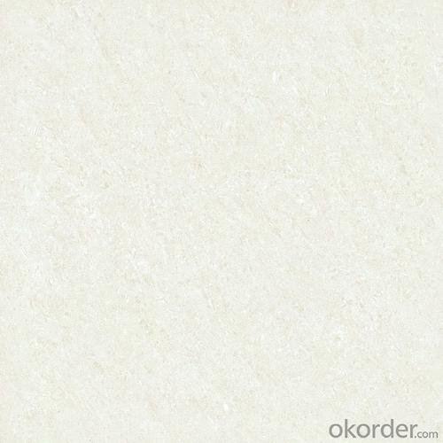 Polished Porcelain Tile Double Loading Crystal Jade White 23001 System 1