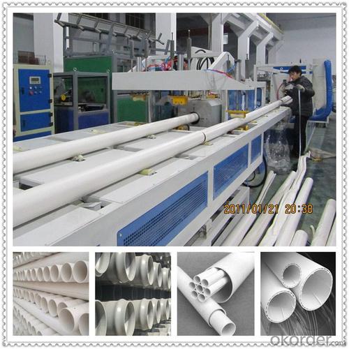 PVC small pipe making machine wire conduit pipe extruder machine System 1