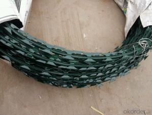 Good Quality Pvc Coated Razor Barbed Iron Wires