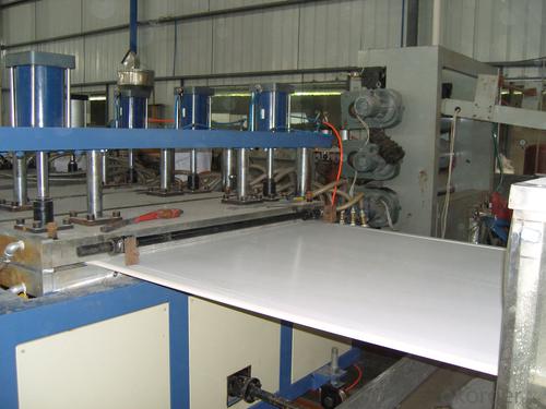 pvc wood foamed board extrusion production line System 1