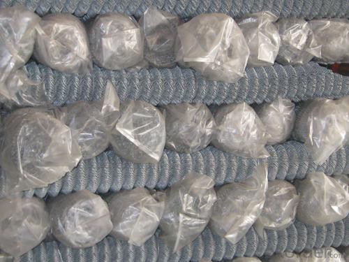 High Zinc Coating Galvanised Chain Link Fence System 1