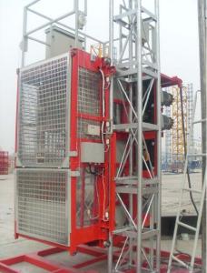 Double cage material hoist SC200/200G System 1