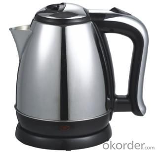 1.5 Litre Auto off Stainless Steel Electric Kettle with VDE plug
