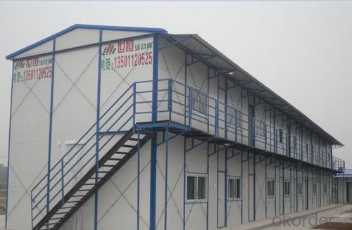 Affordable Temporary Mobile Sandwich Panel Prefabricated House System 1