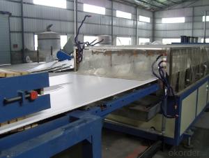 HOT SALE PLASTIC PVC SHEET FOAM EXTRUSION MACHINE PVC BOARD EXTRUDERING PRODUCTION LINE System 1