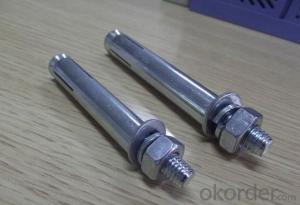 Hot Dip Galvanized Carbon Steel Wedge Anchors made in china