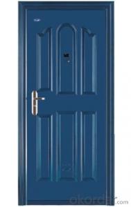 Iron Steel Security Metal Door of Hot Sale with Good Quality System 1