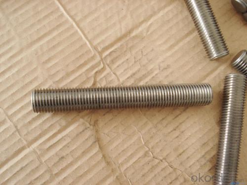 High quality threaded rod 12mm for industrial use , custom made also available System 1