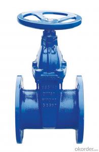 DN150 Non-rising Resilient Sluice Valve BS STANDARD System 1