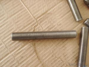 DIN975 Grade 4.8 Low Carbon Steel Thread Rod