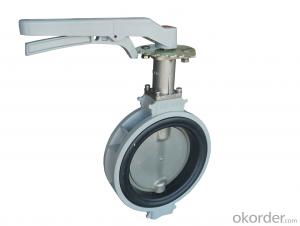 Ductile Iron Butterfly Valve Made In China On Sale with Top quality System 1
