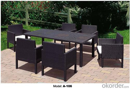 Outdoor furniture Hand Rattan Garden Sets A-106 System 1