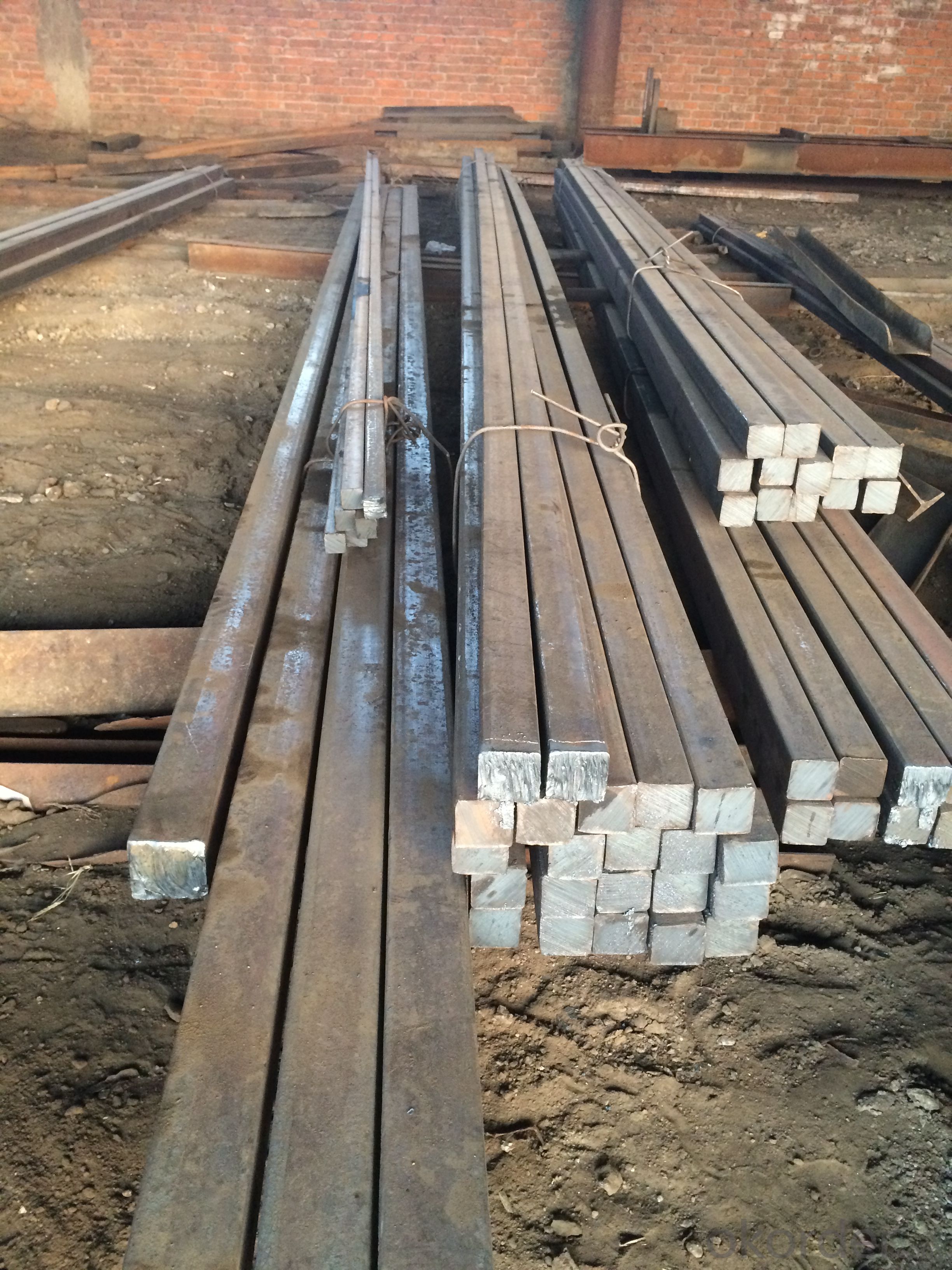 Hot Rolled Steel Square Bar Q235, A36 SS400