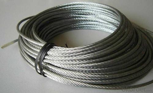 302 Stainless Steel Wire Rope Hot Sale and High Quality System 1
