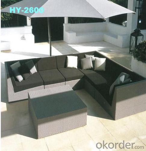 Rattan Sofa Fashion Style Outdoor Furniture for Hot Sale HY-2600 System 1