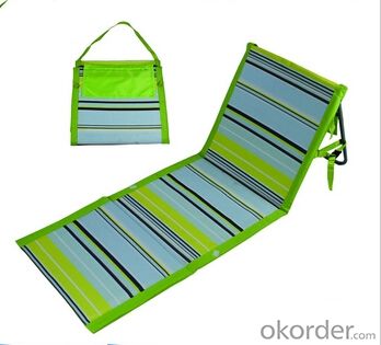 Hot Selling Folding Beach Mat with Backrest BB02