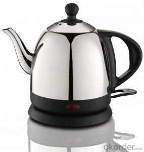 0.8  Litre Stainless Steel Electric Kettle with Transparent water window