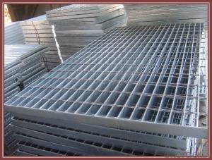 A255/40/100 Aluminum Bar Grating For Deck Access Stair Tread