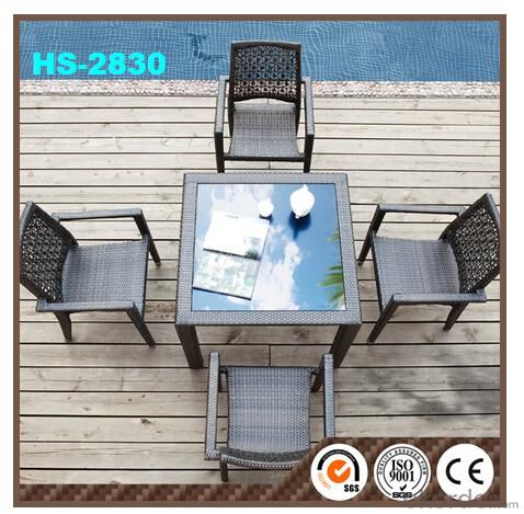 Outdoor Dining Set Liquidation Philippines Bamboo and Rattan Furniture HS-2830 System 1
