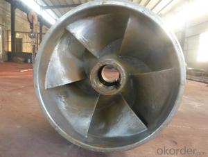 Stainless Steel Impeller Castting Forging and Machining Wt.from 2Kg to 290Kg